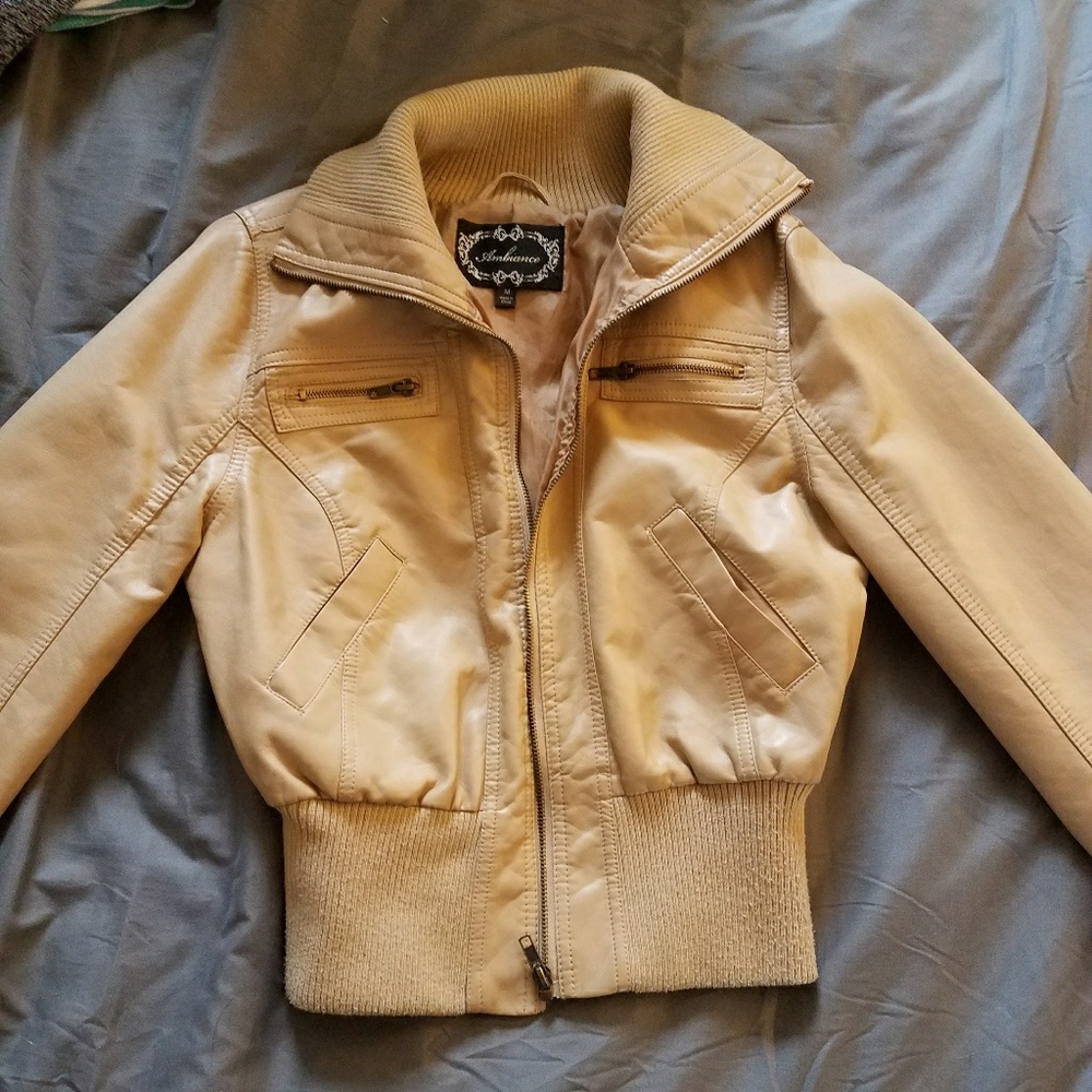 Leather jacket